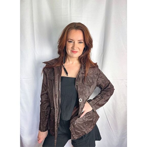Ruby Red brown lightweight jacket - Picture 9 of 11